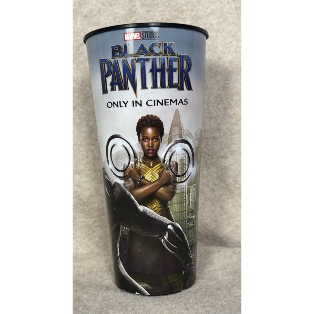 Marvel Original Black Panther Movie‎ Exclusive 44oz Plastic Cup Nakia